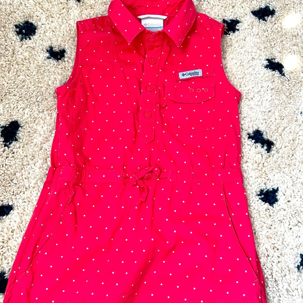 Cotton sleeveless Columbia dress